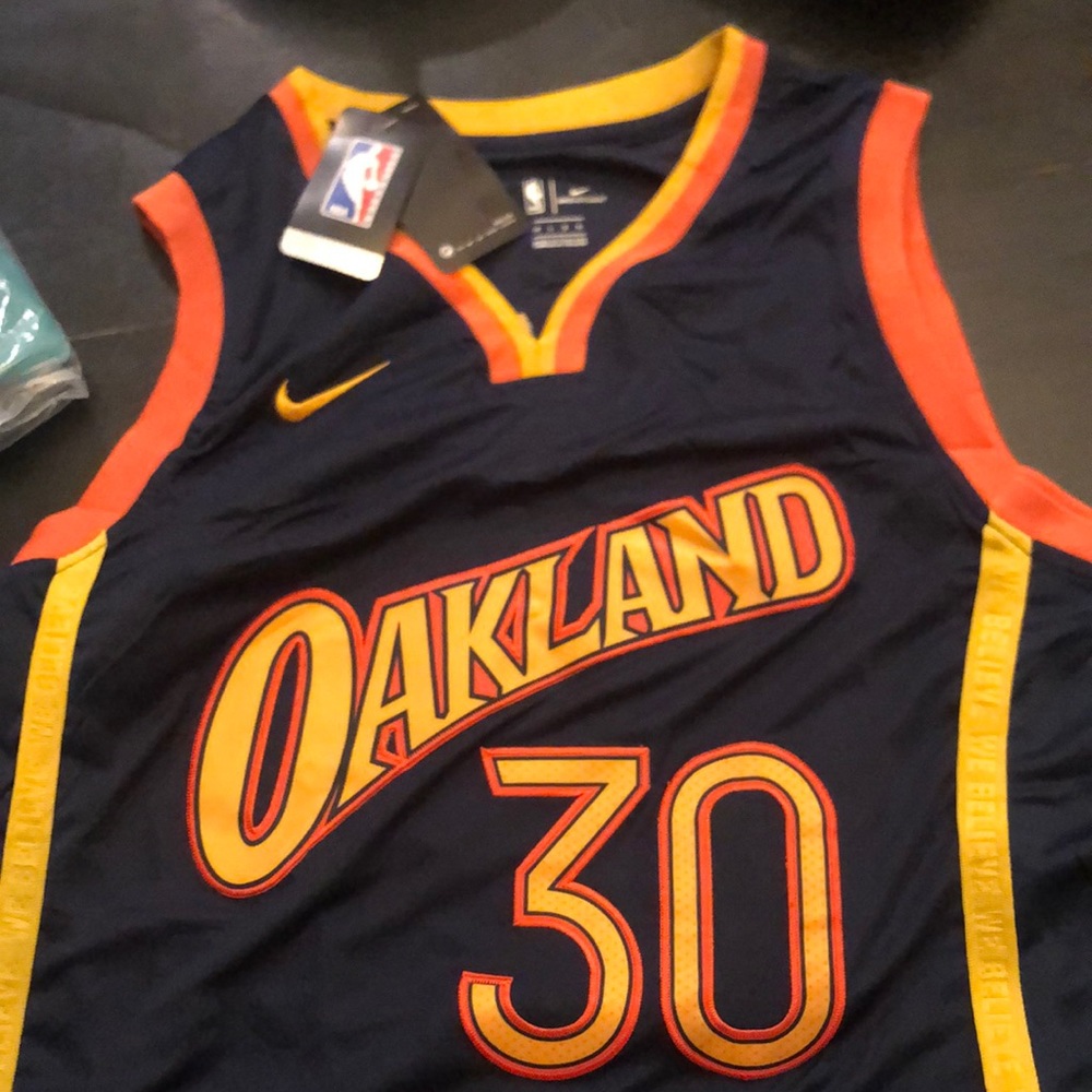 Nike New Curry Jersey City Edition